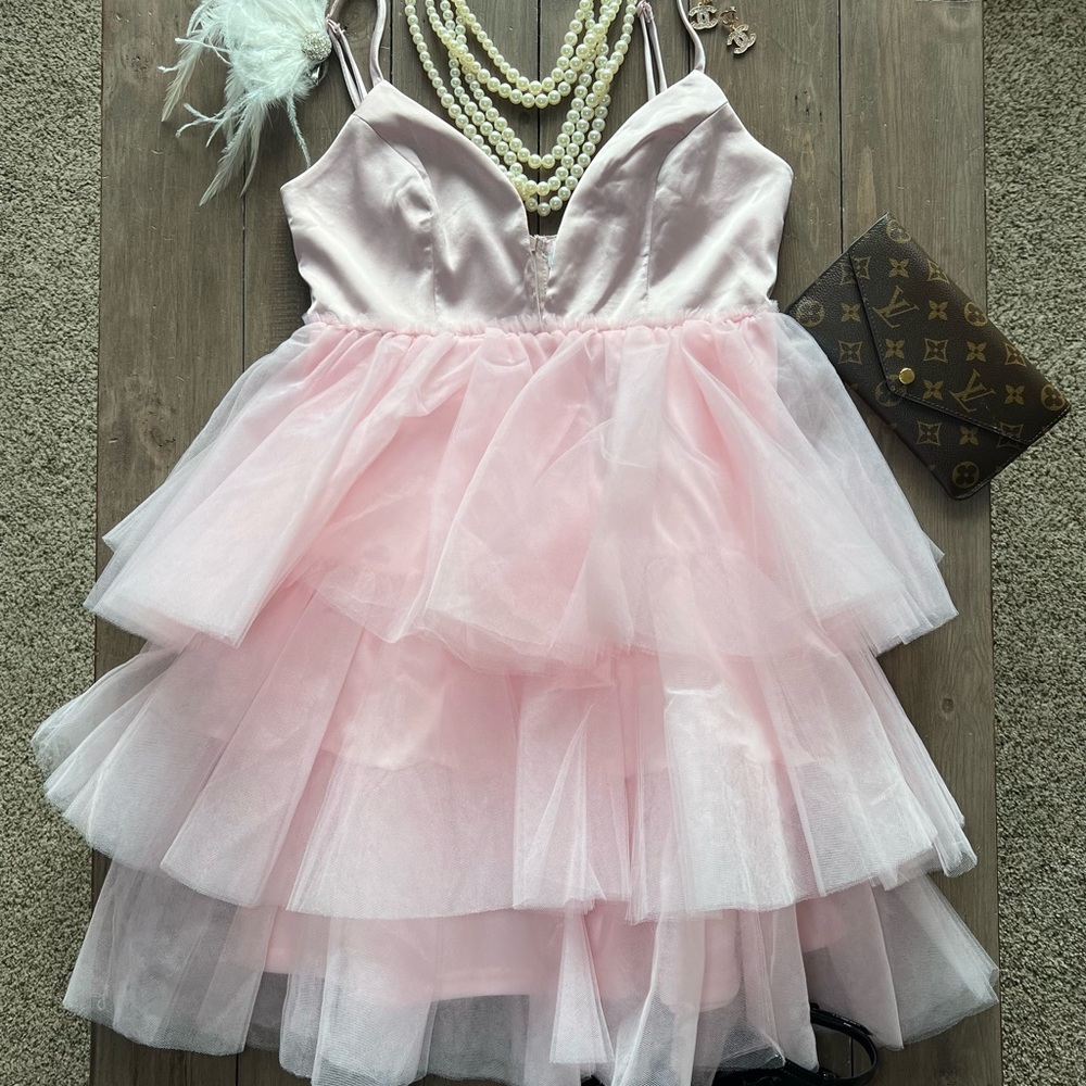She Bad Ruffle Dress